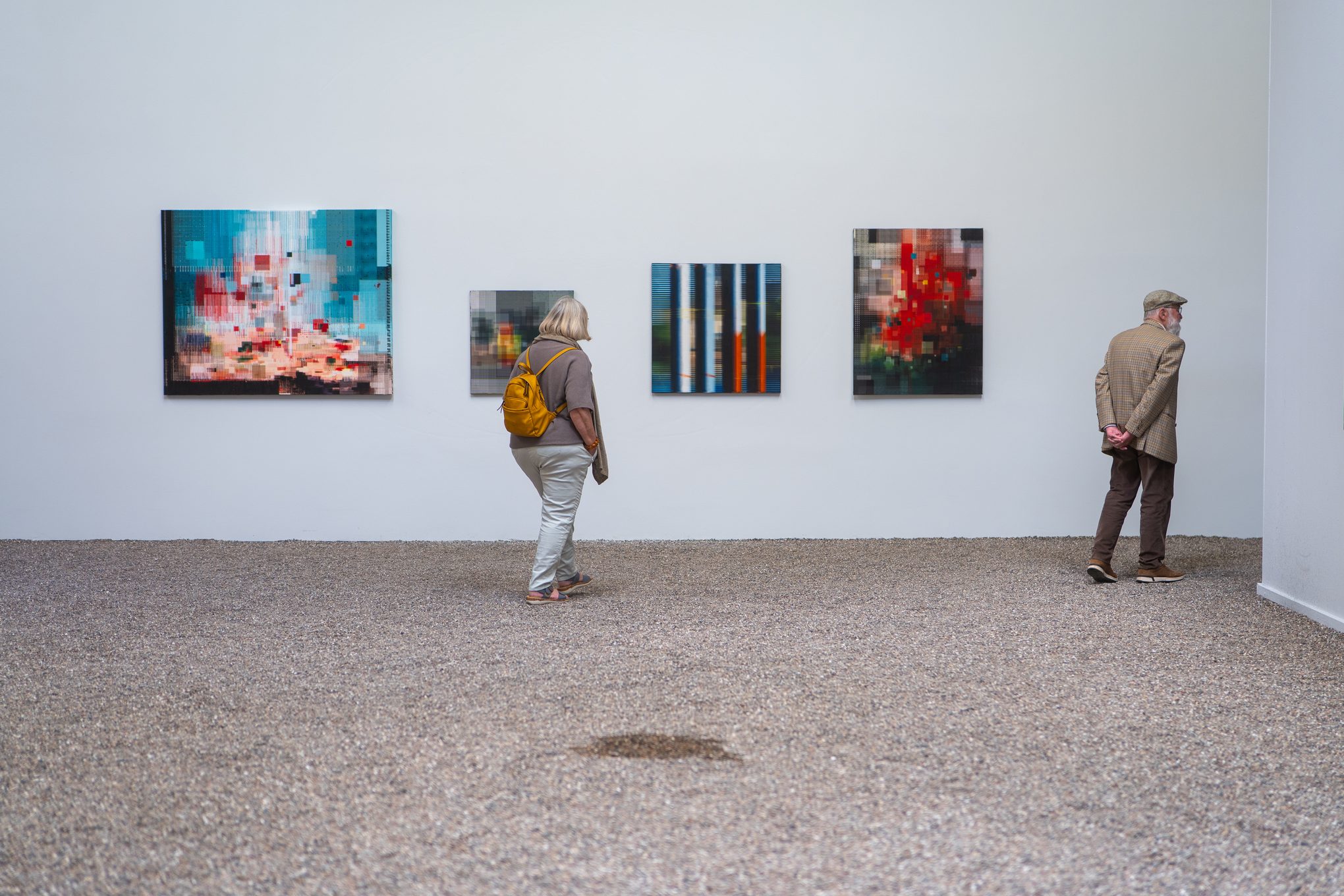 Installation view of Asa Aida works at NordArt 2025 — Focus on Japan, Kunstwerk Carlshütte, Büdelsdorf, Germany